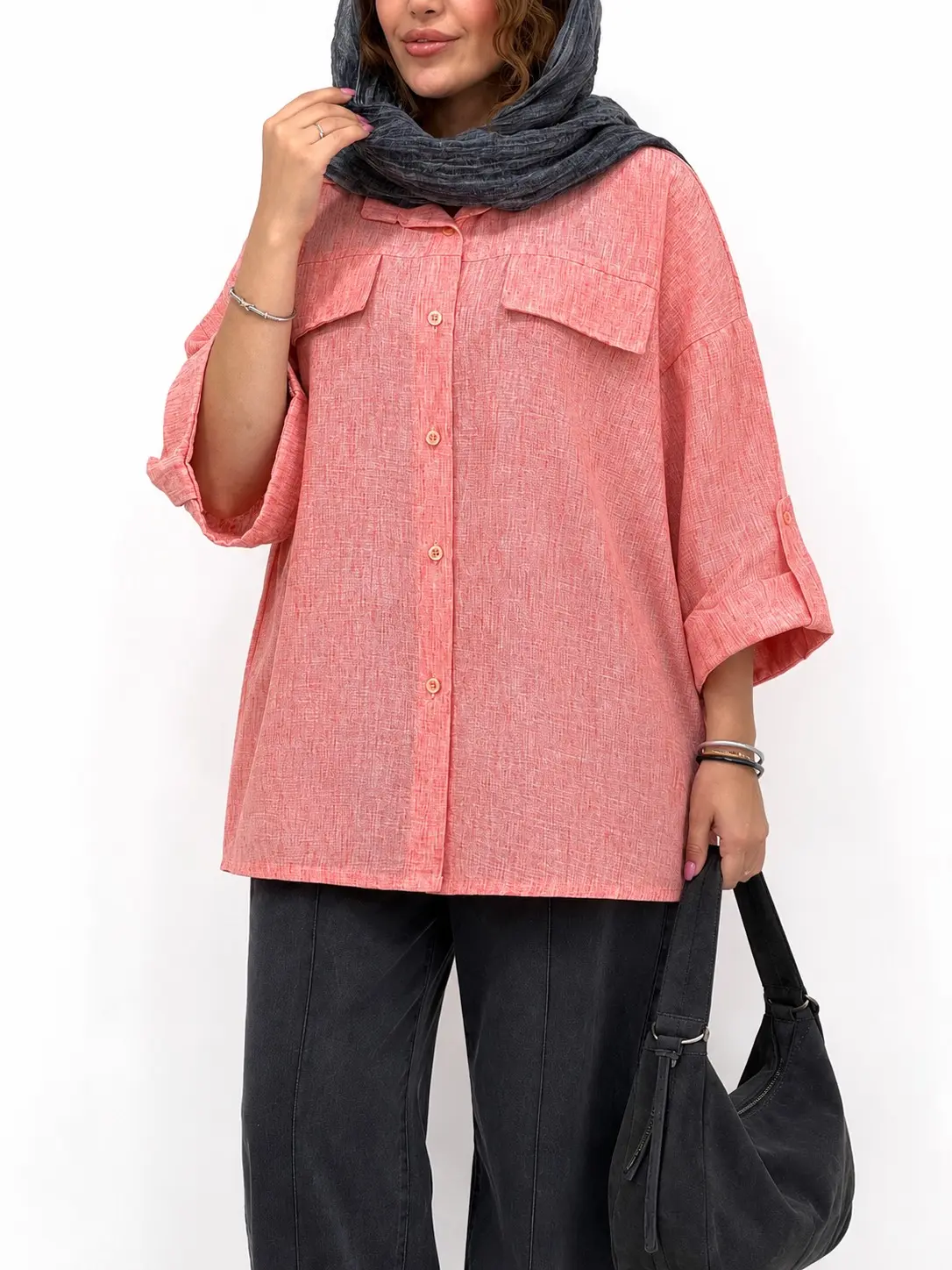 تونیک مانتویی لینن زارا تارا